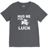 hug me for luck V-Neck Tee