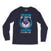 American by Birth Christian By the Grace of God Long Sleeve Shirts