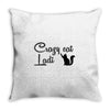 crazy cat lady Throw Pillow