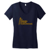 i drink your milkshake Women's V-Neck T-Shirt