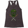 skull grass Racerback Tank