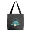 i hate the morning Tote Bags