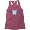 born in the usa Racerback Tank