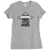 stay weird Ladies Fitted T-Shirt
