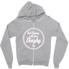 quit playing with your dinghy Zipper Hoodie