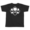 skate until the end black Toddler T-shirt