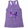 galaxy cartoon hands dope Racerback Tank