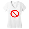 i ain't afraind of no gooats Women's V-Neck T-Shirt