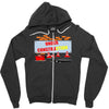 under contruction trending Zipper Hoodie