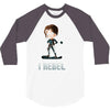 i rebel 3/4 Sleeve Shirt