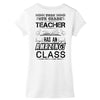 This 4 TH Grade Teacher Has An Amazing! Class Women's V-Neck T-Shirt
