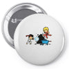 part time job   rock construction Pin-back button