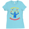 snakes are awesome Ladies Fitted T-Shirt