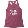 princess on board ! Racerback Tank