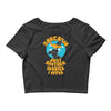 sarcasm Crop Top