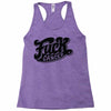 fuck cancer (2) Racerback Tank