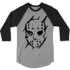 jason voorhees mask 2 3/4 Sleeve Shirt