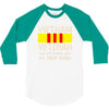 vietnam veteran 3/4 Sleeve Shirt