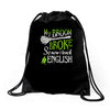 teacher tee! Drawstring Bags