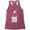 one love Racerback Tank