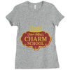charm school Ladies Fitted T-Shirt