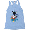 who loves husky Racerback Tank