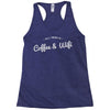 coffee and internet Racerback Tank
