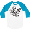 pirate octopus 3/4 Sleeve Shirt