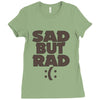 sad but rad girls Ladies Fitted T-Shirt