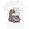 what color is this cat Ladies Fitted T-Shirt
