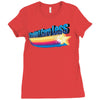 public service announcement Ladies Fitted T-Shirt