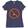 no moped Ladies Fitted T-Shirt