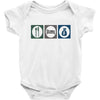 eat sleep money Baby Bodysuit