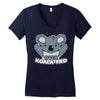 overkoalafied Women's V-Neck T-Shirt