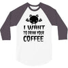 coffee drinkers 3/4 Sleeve Shirt