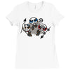 power war boys Ladies Fitted T-Shirt