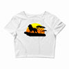 Mufasa and Simba Lion King Crop Top