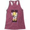 snoring gentleman Racerback Tank