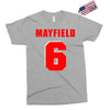 baker mayfield new jersey number Exclusive T-shirt