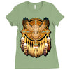 native owl Ladies Fitted T-Shirt