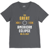 Great American Solar Eclipse 2017 V-Neck Tee