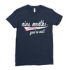 nine months you're out Ladies Fitted T-Shirt