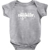 i'am cool engineer trust me Baby Bodysuit