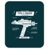 starfleet weaponry Mousepad