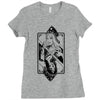card girl deat game Ladies Fitted T-Shirt