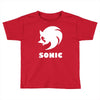 sonic uomo donna bambino sega videogames Toddler T-shirt