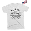 world's most amazing husband greeting Exclusive T-shirt