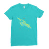 uss millennium enterprise Ladies Fitted T-Shirt