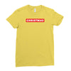 christmas hypebeast Ladies Fitted T-Shirt