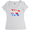 the captain Women's Triblend Scoop T-shirt